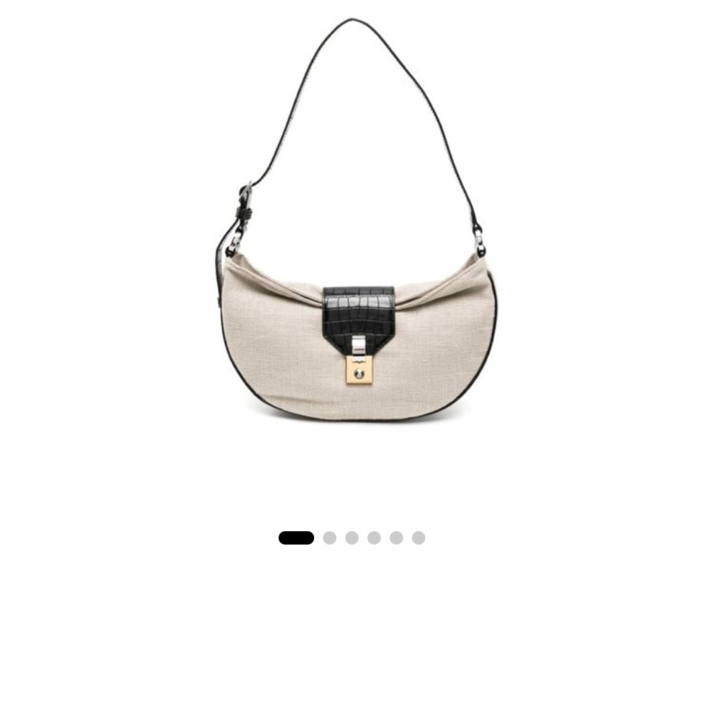 Black staud Marike shoulder bag
